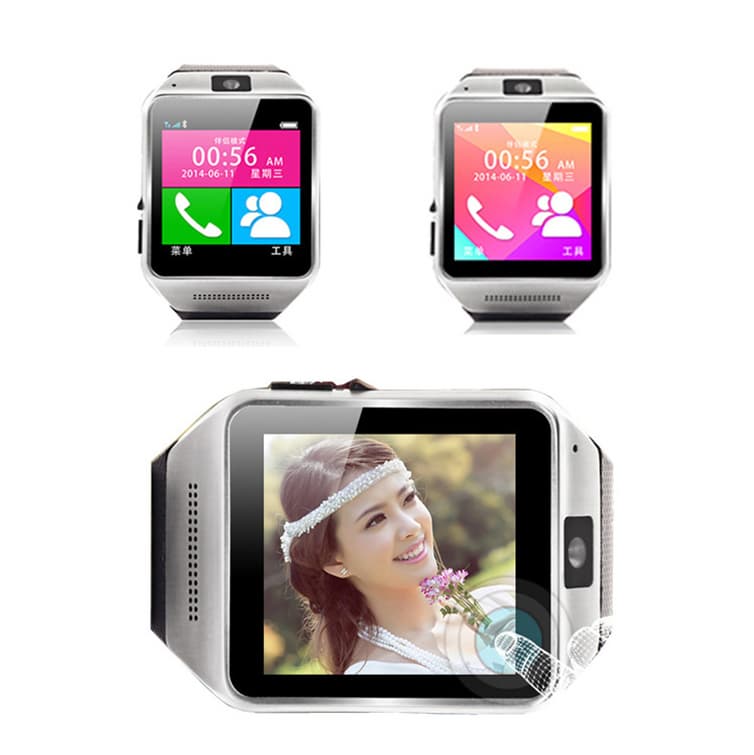 Bluetooth 3G sim card gsm gps wifi android gv08 smart watch